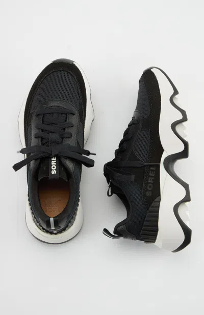 Jjill J.jill Sorel Kinetic™ Impact Ii Wonder Lace Sneakers In Black,sea Salt