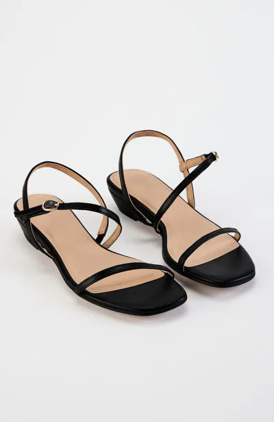 Jjill Stella Strappy Sandals In Black