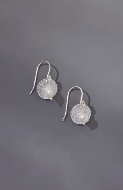 Jjill J.jill Sterling Silver & Pearl Earrings