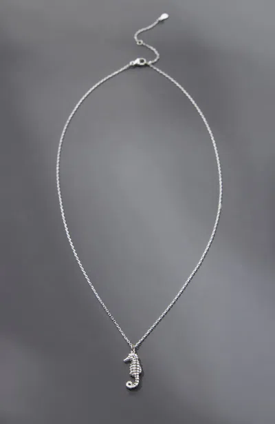 Jjill J.jill Sterling Silver Seahorse Necklace