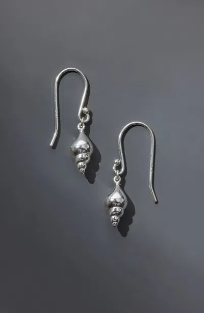Jjill J.jill Sterling Silver Seashell Earrings