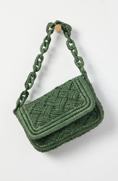 Jjill Straw Convertible Clutch