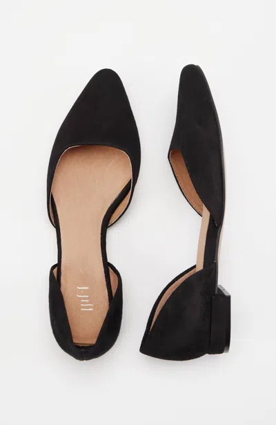 Jjill J.jill Sutton D'orsay Flats In Black