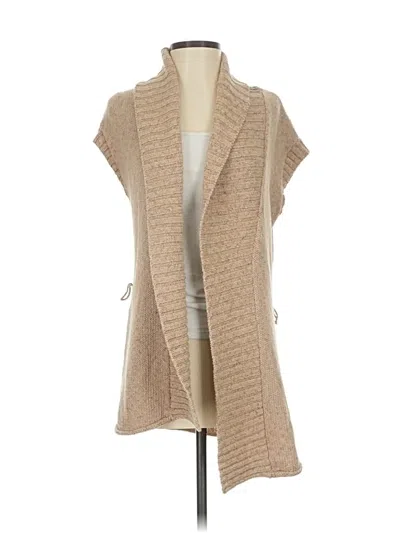 Pre-owned Jjill Sweater Vest In Brown