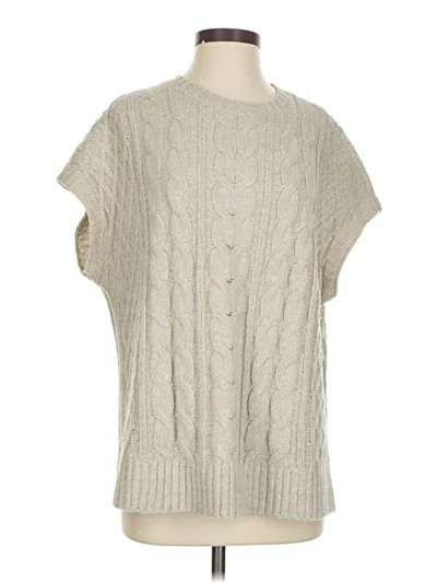Pre-owned Jjill Sweater Vest In Gray