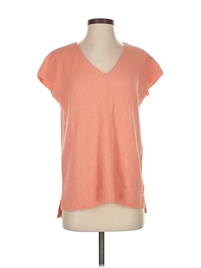 Pre-owned Jjill Sweater Vest In Orange