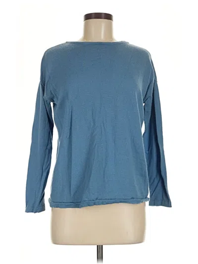 Pre-owned Jjill Sweatshirt In Blue