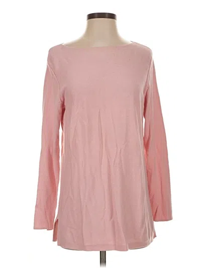 Pre-owned Jjill Sweatshirt In Pink