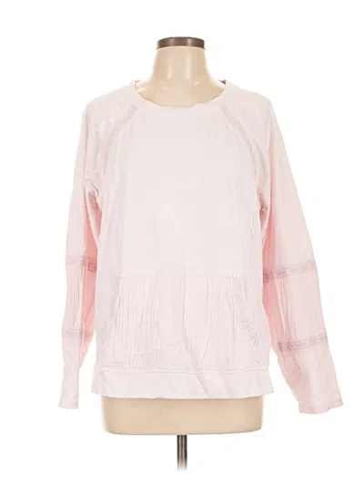 Pre-owned Jjill Sweatshirt In Pink