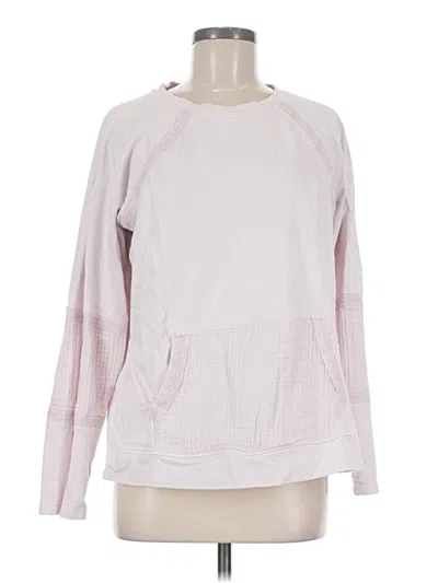 Pre-owned Jjill Sweatshirt In Pink