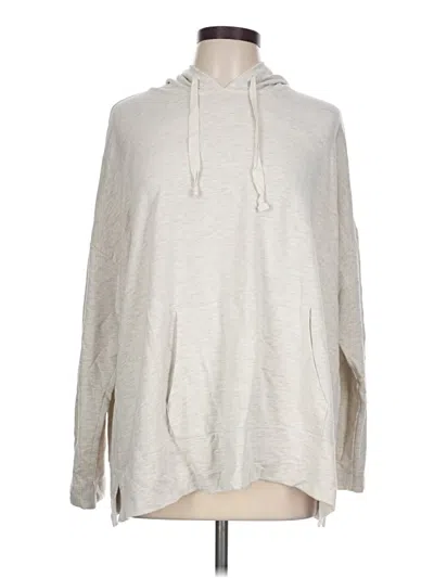 Pre-owned Jjill Sweatshirt In Silver