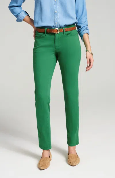 Jjill Tall Authentic Fit Slim-leg Jeans In Light Sweet Grass