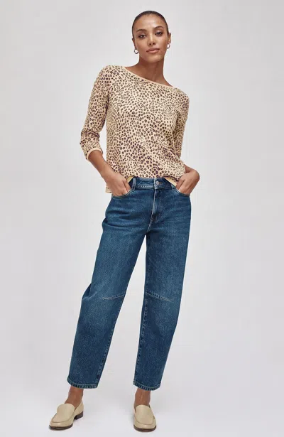 Jjill Tall Barrel-leg Jean Pants In Starlight Wash