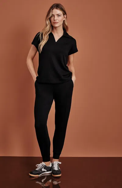 Jjill Tall Elevation Knit Joggers Pants In Black