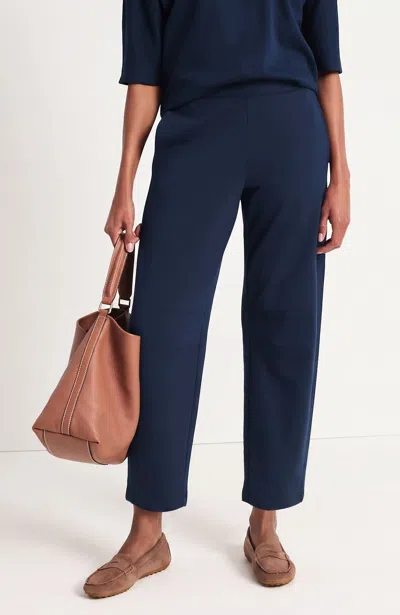 Jjill Tall Pure Jill Affinity Barrel-leg Pant Pants In True Navy