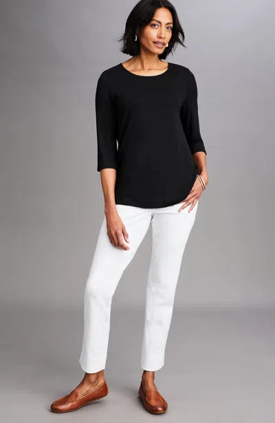 Jjill Tall Wearever Smooth-fit Knit Jeans In White
