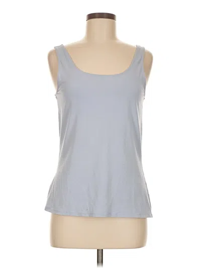 Pre-owned Jjill Tank Top Gray Strapless Neckline Tops