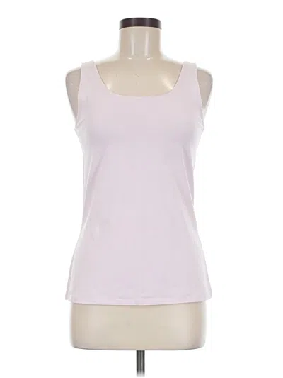 Pre-owned Jjill Tank Top Pink Halter Neckline Tops