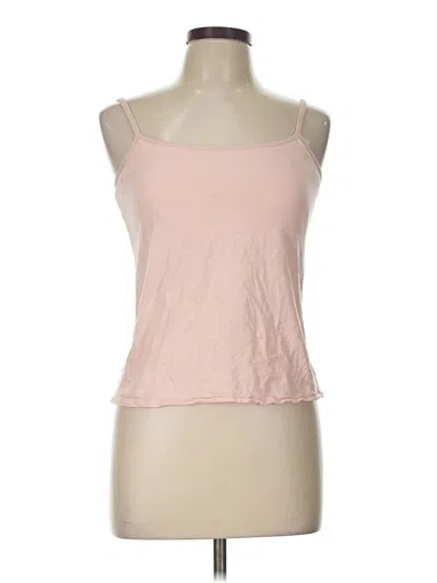 Pre-owned Jjill Tank Top Pink Strapless Neckline Tops