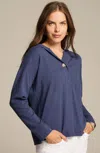 Jjill J.jill Textured One-button Hoodie