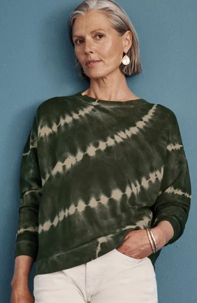 Jjill J.jill Tie-dyed French Terry Sweatshirt