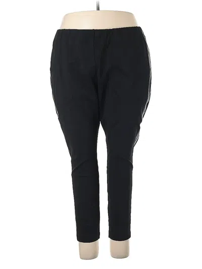Pre-owned Jjill Track Pants In Black