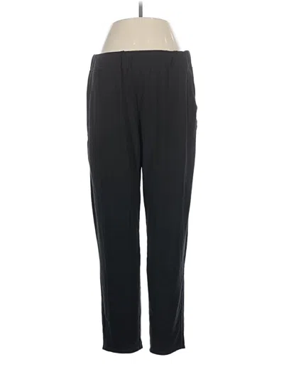 Pre-owned Jjill Track Pants In Black