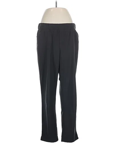 Pre-owned Jjill Track Pants In Black