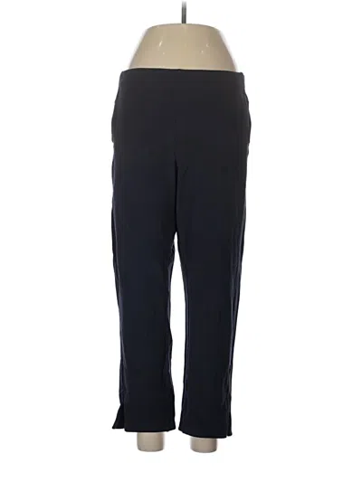 Pre-owned Jjill Track Pants In Black