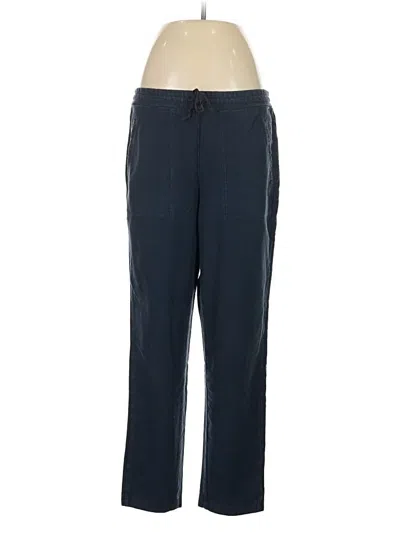 Pre-owned Jjill Track Pants In Blue