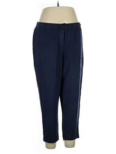 Pre-owned Jjill Track Pants In Blue