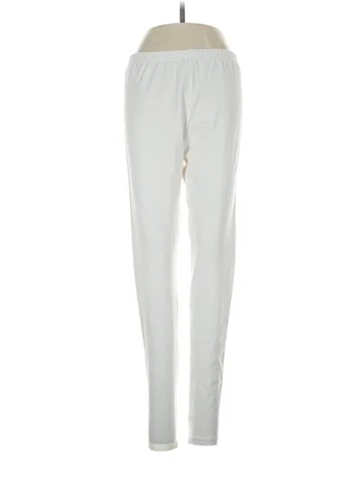 Pre-owned Jjill Track Pants In Ivory