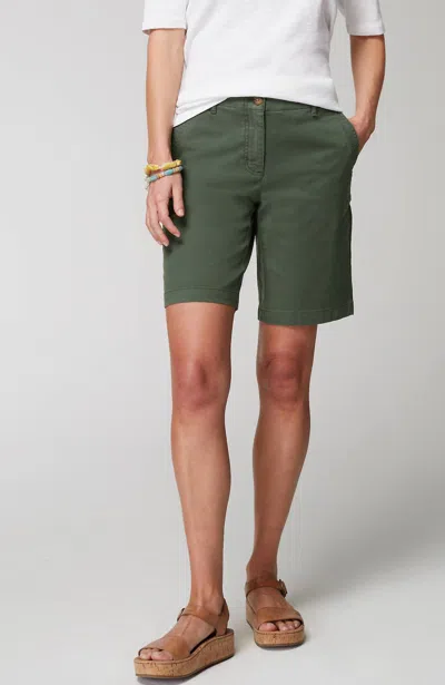 Jjill J.jill Trapunto-stitched Chino Shorts In Light Coriander