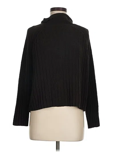 Pre-owned Jjill Turtleneck Sweater In Black