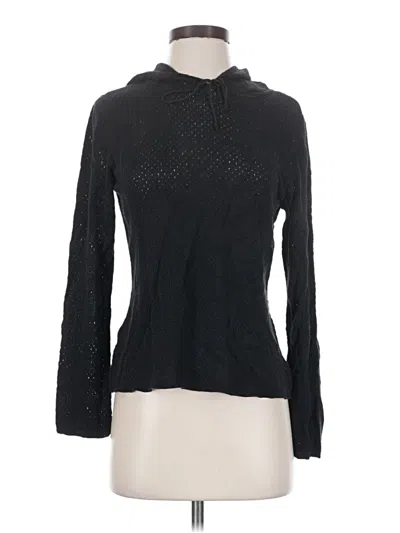 Pre-owned Jjill Turtleneck Sweater In Black