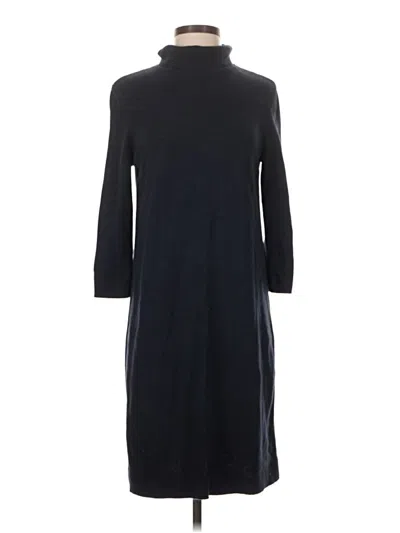 Pre-owned Jjill Turtleneck Sweater In Black