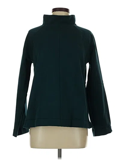 Pre-owned Jjill Turtleneck Sweater In Blue