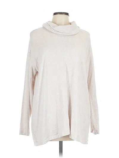 Pre-owned Jjill Turtleneck Sweater In Pink