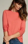 Jjill J.jill Tweed Pintucked Pullover Sweater In Cactus Flower Multi