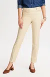 Jjill J.jill Versatile Cotton-stretch Cuffed Pants In Brown