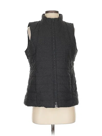 Pre-owned Jjill Vest In Black