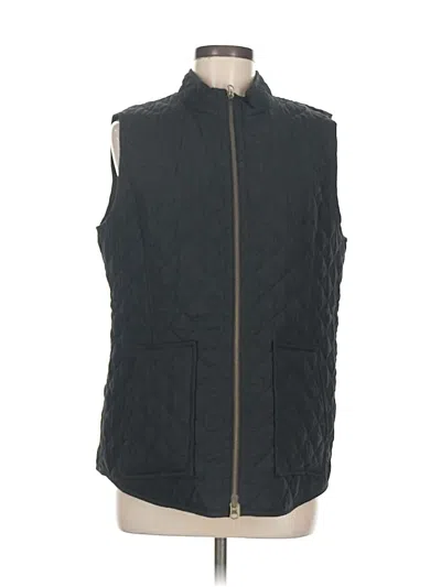Pre-owned Jjill Vest In Black