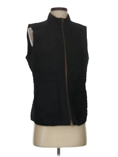 Pre-owned Jjill Vest In Black