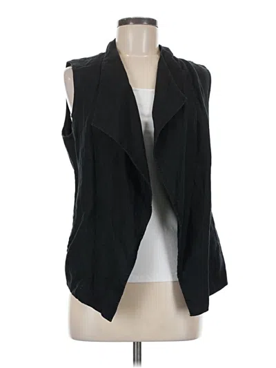 Pre-owned Jjill Vest In Black