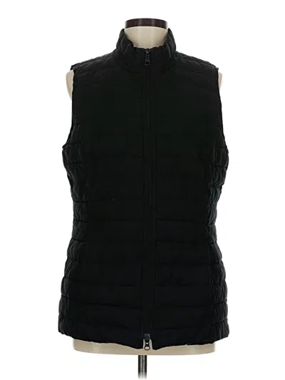 Pre-owned Jjill Vest In Black