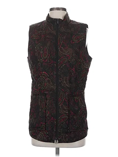 Pre-owned Jjill Vest In Black