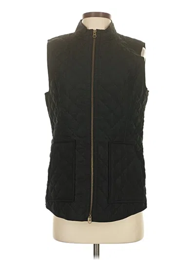 Pre-owned Jjill Vest In Black