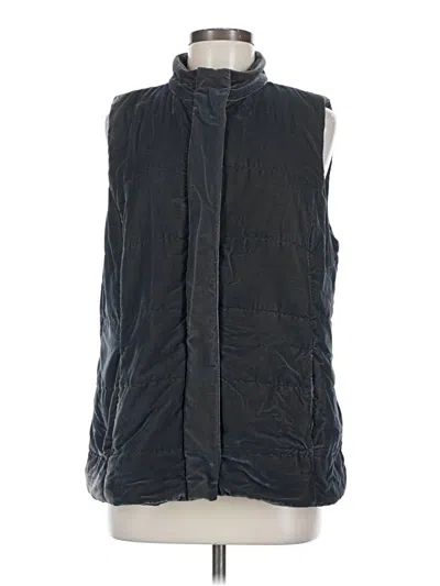 Pre-owned Jjill Vest In Black