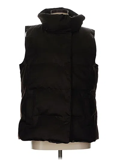 Pre-owned Jjill Vest In Black
