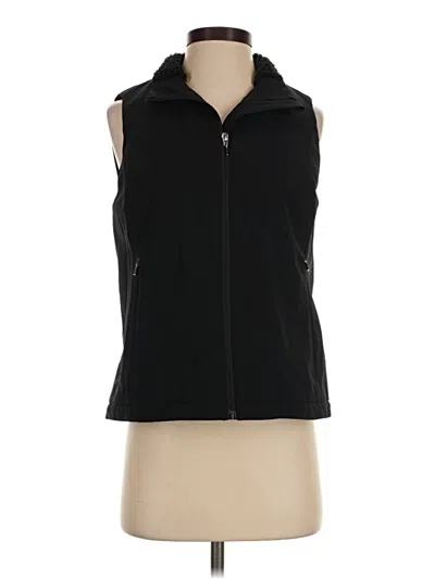 Pre-owned Jjill Vest In Black